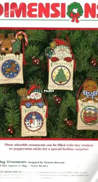 Dimensions 8575 Gift Bag Ornaments XSD