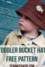 Sew Muchado 4-In-1 Toddler Bucket Hat