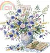 RTO M096 Bouquet of Cornflowers XSD