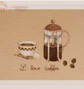 Xiu Crafts 2032004 - I Love Coffee