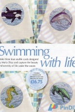 Swimming with Life by Maria Diaz from Cross Stitch Collection 133 XSD