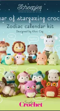 Zodiac Calendar Kit - Khuc Cay - Simply Crochet