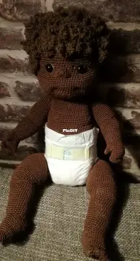 Anja Toonen - crochet baby doll - crochet fun