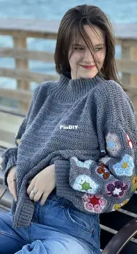 Tania Skalozub - African Flower Sweater
