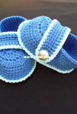 Tanja Enzinger - Baby Boy Crochet Booties - Free