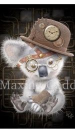 Steampunk Koala by Maxine Gadd