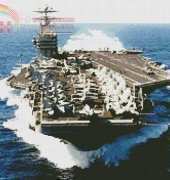 Artecy Cross Stitch - USS George Washington
