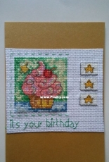 Birthday card magazine.