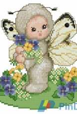 Ellen Maurer Stroh EMS Animal Babies - Spring Butterfly Baby PCS