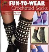 Annies Attic 876535 - Fun to Wear Crocheted Socks