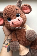 Vikusik toys - Viktoriya Kravchenko - Bull Marik - Russian