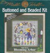 Mill Hill MHCB216 Buttoned and Beaded Kit - Blooming Arbor