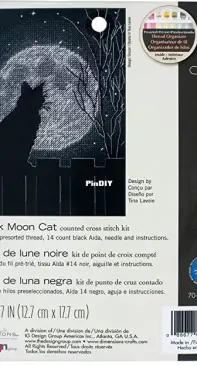 Dimensions 70-65212 Black Moon Cat