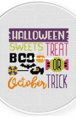 Daily Cross Stitch - October Quilt