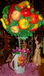 Fruit topiary