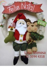 Loja Mimosa- Corona Noel-Christmas Wreath / Portuguese