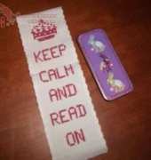Keep Calm Bookmark