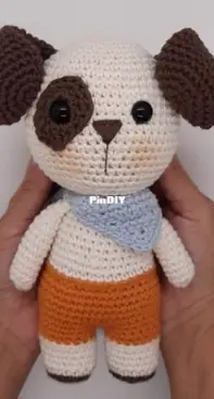 Amigurumi art croche -  Susana De Rivero - Doggie and Mini Doggie - English