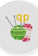 Daily Cross Stitch - Knitting Essentials
