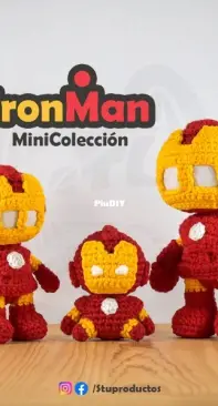 Stu-productos - Ironman COMIC'S super héroes