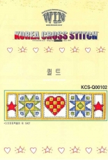 WIN Korea Cross Stitch KCS-Q00102 - Quilt