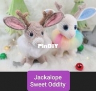 Sweet Oddity Art - Carolyne Brodie - Jackalope