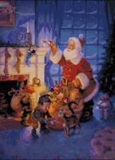 HAED SG 5961 Santa and The Mouse by Scott Gustafson