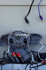 Osage County Crochet - Sadie Sheppard - Spike the Amigurumi Gremlin