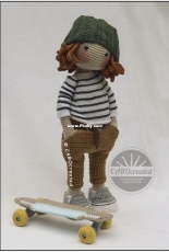 CAROcreated Design - Carola Herbst - Doll  Sverre - Spanish