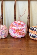 Knitted Pumpkins by Heather Rhoads-Free