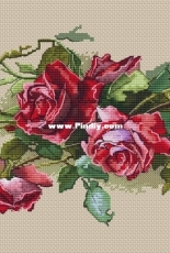 Paradise Stitch - Roses Luxor by Olga Lankevich