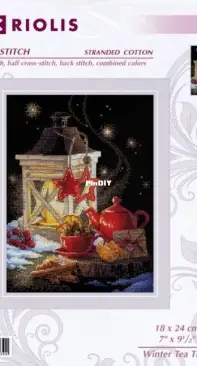 Riolis 1977 Winter Tea Time PCS