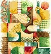Vervaco 75.817 Autumnal Abstract PCS
