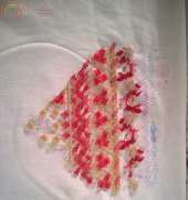 Unfinished Beaded Heart