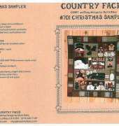 Country Faces Christmas Sampler