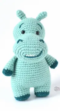 Elisas Crochet - Elisa Sartori - Blue Hippo - Free