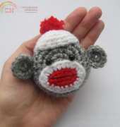 Sock Monkey Tape Measure by Cute and Kaboodle