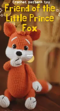 Verma toys - Maria Verova - Friend of The Little Prince - Fox