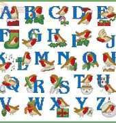 Robin ABC by Amanda Gregory from The World of Cross Stitching TWOCS 222 XSD