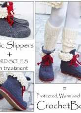 Sophie and Me- Ingunn Santini-Adult Winter Boots with Fur  Laces and Cord Soles