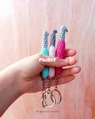 Rinconcito Crochetero - Maritza Arredondo - Keychain Crochet - LLavero de Crochet - Spanish - Free