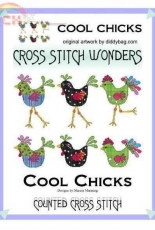 Cross Stitch Wonders #11341 Cool Chicks