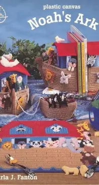 American School of Needlework ASN 3180 Plastic Canvas Noah's Ark