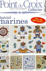 Point de Croix Collector - Special Marines -N°7-Juillet-Aout-Septembre 2010 /French