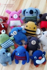 Little Amigurumi Cuties: 11 friends to crochet! - Ana Paula Rimoli
