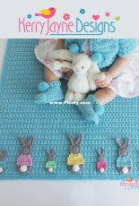 Kerry Jayne Designs - Kerry Jayne - Bunny Parade Blanket