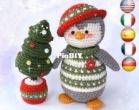 Knit a Miracle by Nelly - Nelly Shkuro - Perry The Christmas Penguin