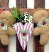 Un Mondo di Fantasia -Free Gingerbread Girlanda