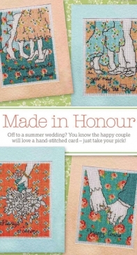 Made in Honour - Wedding Cards by Maria Diaz from Cross Stitcher 321 PCS + XSD