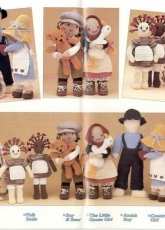 Annies Attic 87D52 - Michele Wilcox - Crochet Folk Dolls